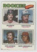 Rookie Pitchers - Jim Gideon, Leon Hooten, Dave Johnson, Mark Lemongello [Good&…