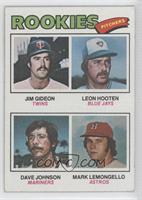 Rookie Pitchers - Jim Gideon, Leon Hooten, Dave Johnson, Mark Lemongello [Good&…