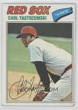 1977 Topps - [Base] #480 - Carl Yastrzemski [Good to VG‑EX]