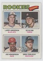 Rookie Pitchers - Larry Anderson, Ed Glynn, Joe Henderson, Greg Terlecky