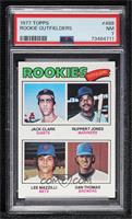 Rookie Outfielders - Jack Clark, Ruppert Jones, Dan Thomas, Lee Mazzilli [PSA&n…