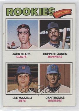 1977 Topps - [Base] #488 - Rookie Outfielders - Jack Clark, Ruppert Jones, Dan Thomas, Lee Mazzilli