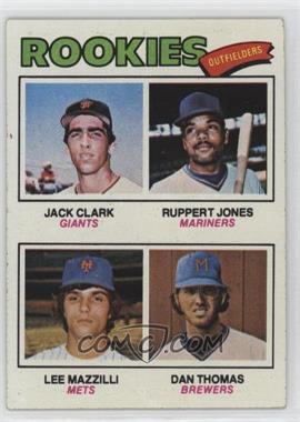 1977 Topps - [Base] #488 - Rookie Outfielders - Jack Clark, Ruppert Jones, Dan Thomas, Lee Mazzilli