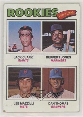 1977 Topps - [Base] #488 - Rookie Outfielders - Jack Clark, Ruppert Jones, Dan Thomas, Lee Mazzilli