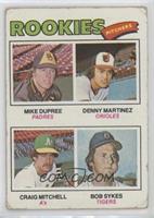 Rookie Pitchers - Mike Dupree, Denny Martinez, Craig Mitchell, Bob Sykes [Good&…