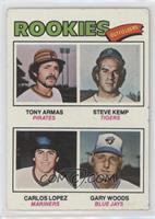 Rookie Outfielders - Tony Armas, Steve Kemp, Carlos Lopez, Gary Woods [Good&nbs…