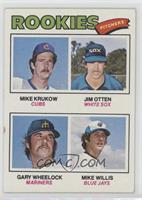 Rookie Pitchers - Mike Krukow, Jim Otten, Gary Wheelock, Mike Willis