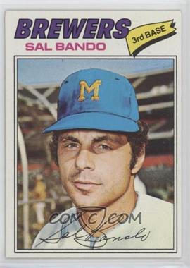 1977 Topps - [Base] #498 - Sal Bando