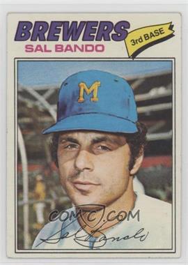 1977 Topps - [Base] #498 - Sal Bando