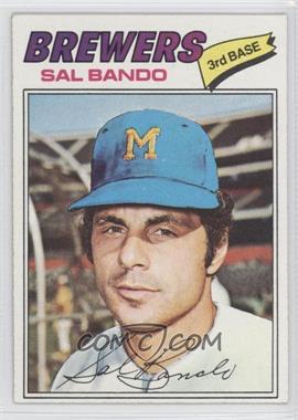 1977 Topps - [Base] #498 - Sal Bando