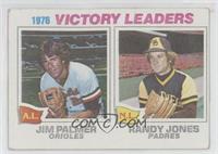 League Leaders - Jim Palmer, Randy Jones