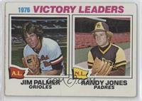 League Leaders - Jim Palmer, Randy Jones [Poor to Fair]