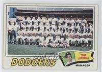 Los Angeles Dodgers Team, Tommy Lasorda [Altered]