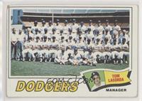 Los Angeles Dodgers Team, Tommy Lasorda [Good to VG‑EX]