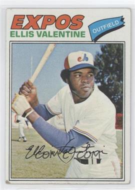 1977 Topps - [Base] #52 - Ellis Valentine [Good to VG‑EX]