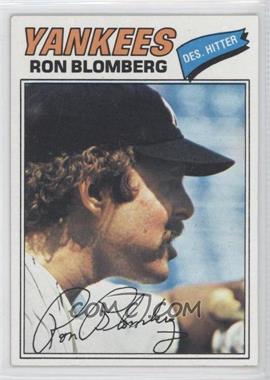 1977 Topps - [Base] #543 - Ron Blomberg