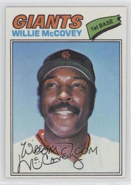 1977 Topps - [Base] #547 - Willie McCovey