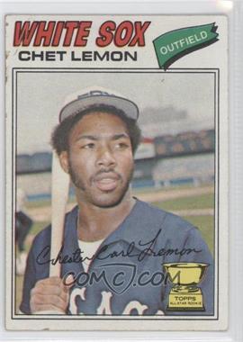 1977 Topps - [Base] #58 - Chet Lemon [Poor to Fair]