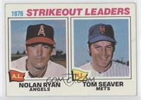 League Leaders - Nolan Ryan, Tom Seaver [Noted]