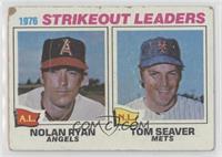 League Leaders - Nolan Ryan, Tom Seaver [Poor to Fair]