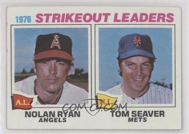 1977 Topps - [Base] #6 - League Leaders - Nolan Ryan, Tom Seaver