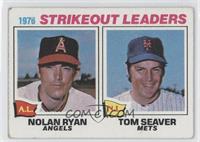 League Leaders - Nolan Ryan, Tom Seaver [Poor to Fair]