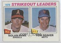 League Leaders - Nolan Ryan, Tom Seaver [Poor to Fair]