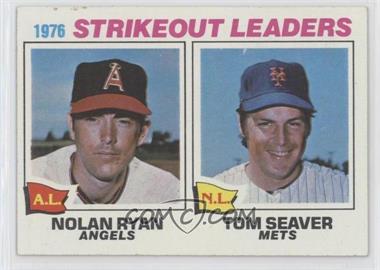 1977 Topps - [Base] #6 - League Leaders - Nolan Ryan, Tom Seaver