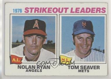 1977 Topps - [Base] #6 - League Leaders - Nolan Ryan, Tom Seaver