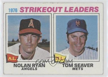 1977 Topps - [Base] #6 - League Leaders - Nolan Ryan, Tom Seaver