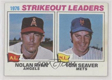 1977 Topps - [Base] #6 - League Leaders - Nolan Ryan, Tom Seaver