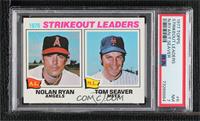 League Leaders - Nolan Ryan, Tom Seaver [PSA 7 NM]