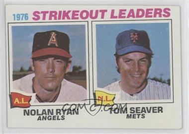 1977 Topps - [Base] #6 - League Leaders - Nolan Ryan, Tom Seaver