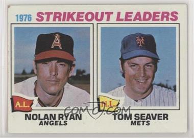 1977 Topps - [Base] #6 - League Leaders - Nolan Ryan, Tom Seaver