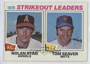 1977 Topps - [Base] #6 - League Leaders - Nolan Ryan, Tom Seaver