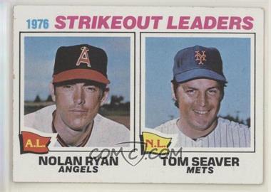 1977 Topps - [Base] #6 - League Leaders - Nolan Ryan, Tom Seaver