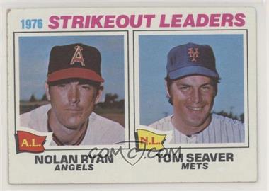 1977 Topps - [Base] #6 - League Leaders - Nolan Ryan, Tom Seaver