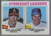 League Leaders - Nolan Ryan, Tom Seaver [Poor to Fair]