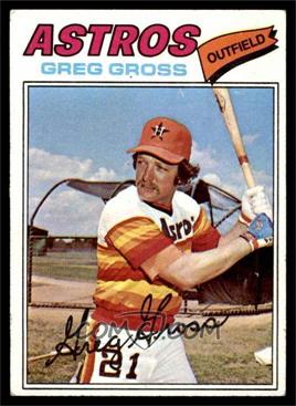 1977 Topps - [Base] #614 - Greg Gross [VG EX]