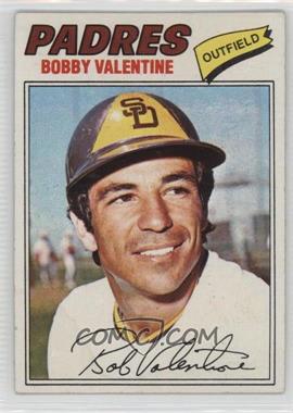 1977 Topps - [Base] #629 - Bobby Valentine [Good to VG‑EX]