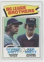 Big League Brothers - George Brett, Ken Brett [Noted]