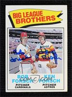 Big League Brothers - Bob Forsch, Ken Forsch [JSA Certified COA …