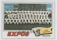 Montreal Expos Team, Dick Williams