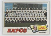 Montreal Expos Team, Dick Williams
