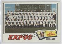 Montreal Expos Team, Dick Williams