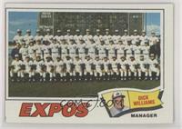 Montreal Expos Team, Dick Williams