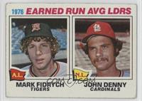 League Leaders - Mark Fidrych, John Denny [Good to VG‑EX]