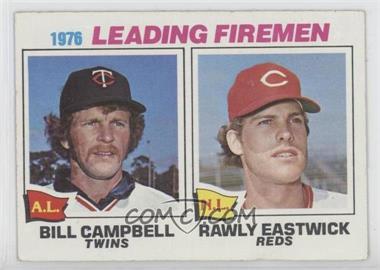 1977 Topps - [Base] #8 - League Leaders - Bill Campbell, Rawly Eastwick [Good to VG‑EX]