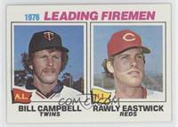 League Leaders - Bill Campbell, Rawly Eastwick