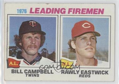 1977 Topps - [Base] #8 - League Leaders - Bill Campbell, Rawly Eastwick [Good to VG‑EX]